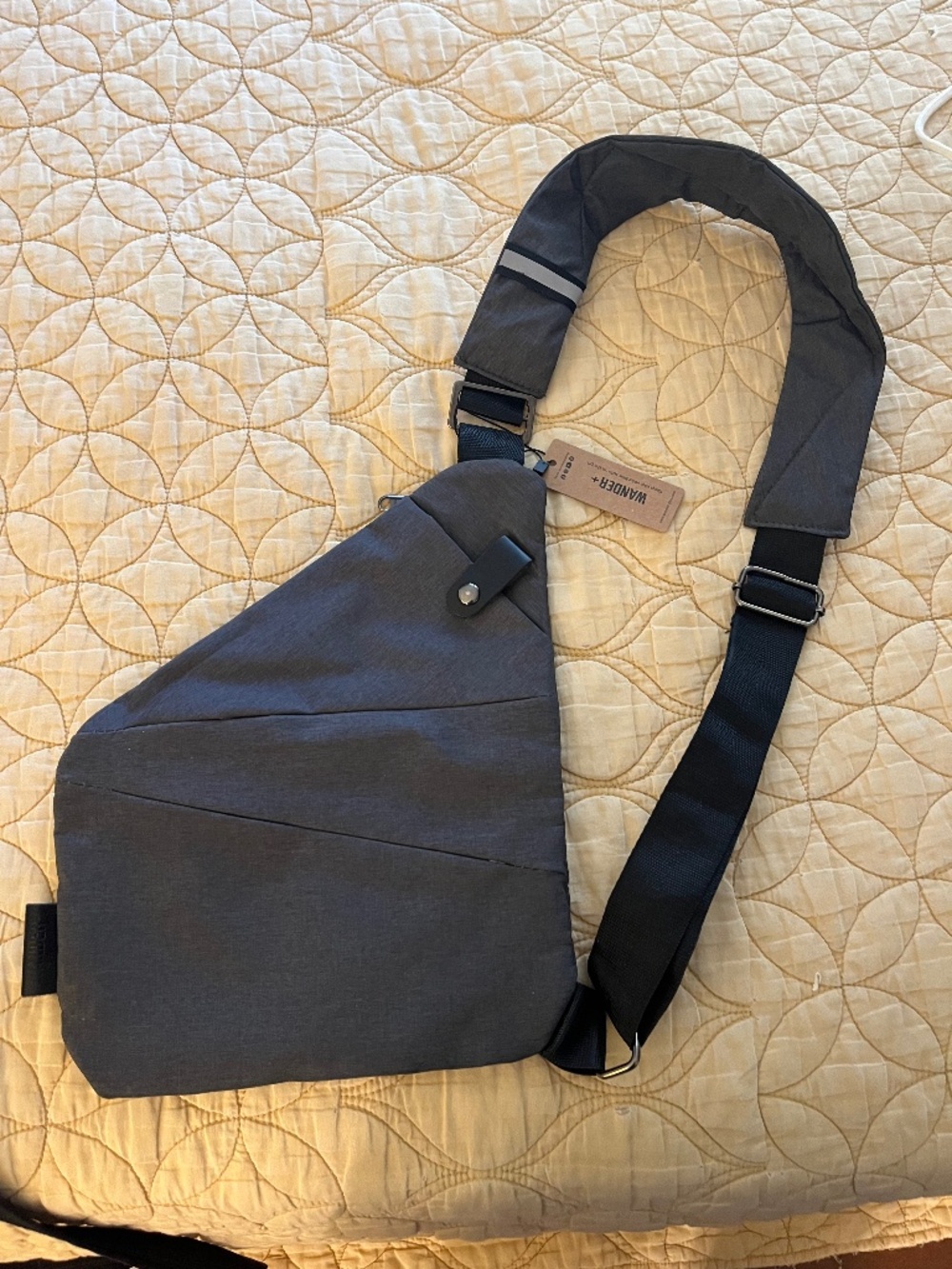 WANDER+ Anti-Theft Travel Bag in Gray